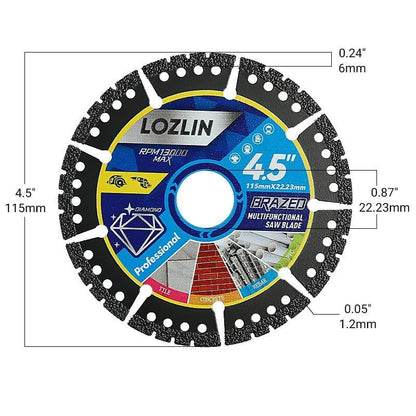 🔥LAST DAY SALE 49% OFF - ✨Pro-Grade Multi-Material Cutting Blades for Angle Grinders