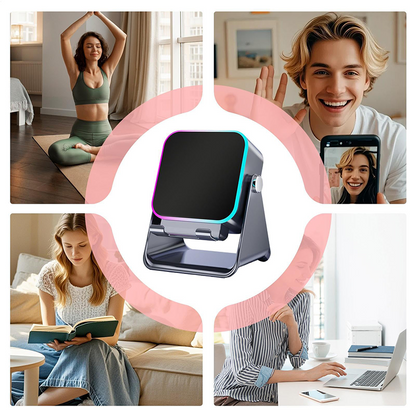 🔥Last Day 49% OFF - 📱5-in-1 Wireless Induction Bluetooth Speaker with Adjustable Phone Stand⚡️